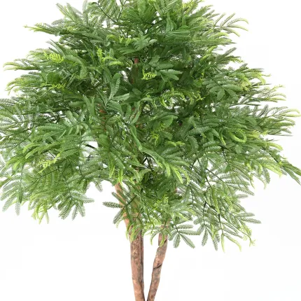MIMOSA artificiel (Tamarin) tête 110 cm uv en pot - tête