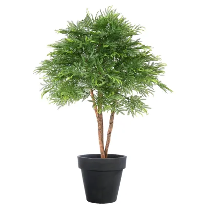 MIMOSA artificiel (Tamarin) tête 110 cm uv en pot