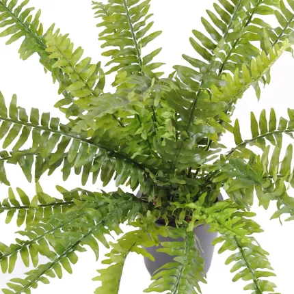 Frondes de fougère artificielle anti feu