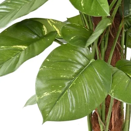 POTHOS artificiel GEANT  vert/crème 150 cm - feuille