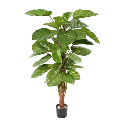 POTHOS artificiel GEANT  vert/crème 150cm