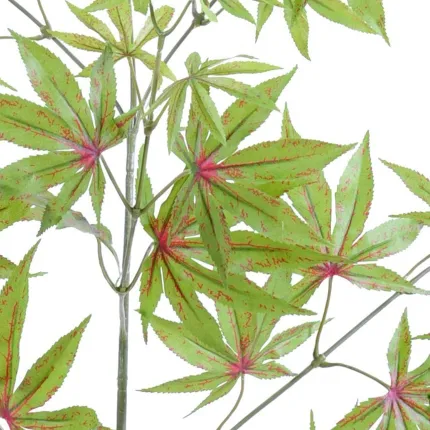 branche artificielle ARALIA 70 cm gold - feuilles couleurs