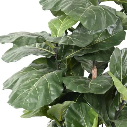 LYRATA artificiel 190 cm (figuier artificiel) ANTI FEU - feuilles