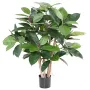 FICUS artificiel ELASTICA buisson ou caoutchouc 90 cm