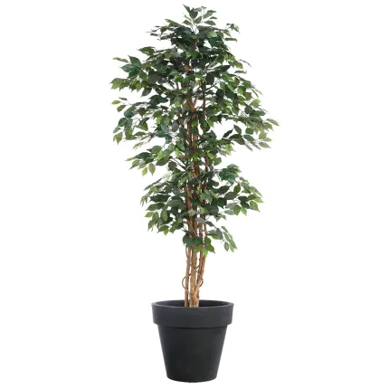 FICUS artificiel multitroncs bon marché 180 cm - en pot
