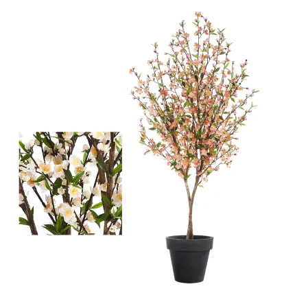 CERISIER artificiel EN FLEUR 140 et 170 cm - 2 couleurs