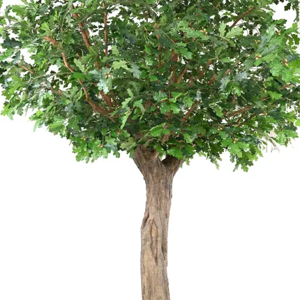 CHENE  artificiel N 370 cm - tronc et feuillage