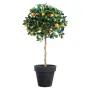 ORANGER artificiel Tête 125 cm en pot