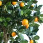 ORANGER artificiel Tête 125 cm - orange et feuillage