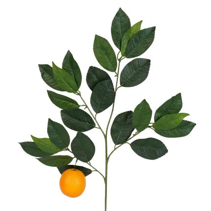 branche artificielle ORANGER 60 cm - feuilles