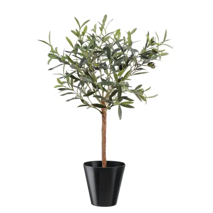 OLIVIER artificiel PLANT en pot 64 cm dans un pot