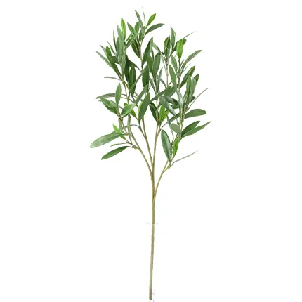 branche OLIVIER artificiel plastique 60 cm entière