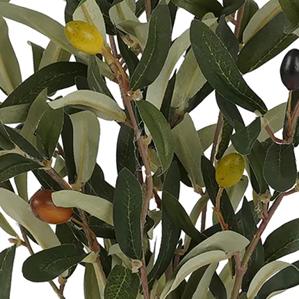 OLIVIER artificiel 40 cm - détail feuilles