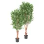 OLIVIER artificiel plastique  tronc noueux 140 ou 170 cm  (olives )