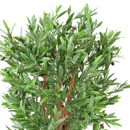 OLIVIER artificiel plastique  tronc noueux -  feuillage