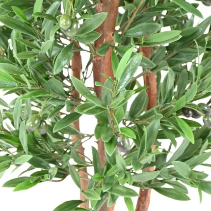 OLIVIER artificiel plastique  tronc noueux - feuillage