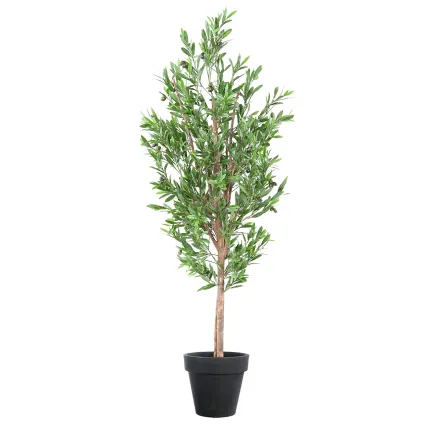 OLIVIER artificiel plastique 150 cm  (avec olives ) -