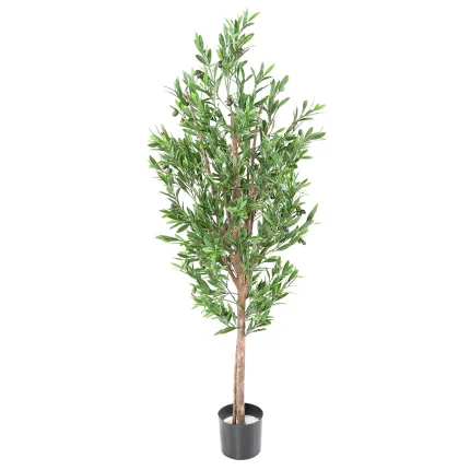 OLIVIER artificiel plast 150 ou 180 cm  (avec olives )