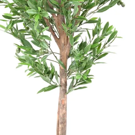 OLIVIER artificiel plastique 150 ou 180 cm  (avec olives ) - tronc