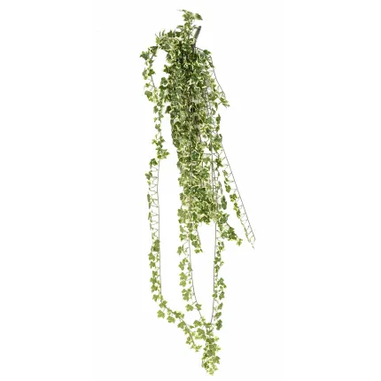 LIERRE artificiel petites feuilles 130 cm vert crème