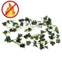 Guirlande de lierre 200 cm vert ANTI FEU