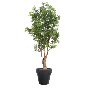 ARALIA artificiel MING NITIDA tronc noueux 165 cm en pot