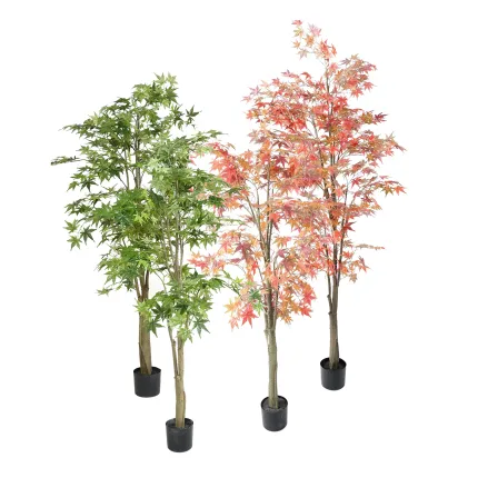 ARALIA artificiel (Erable) vert ou automne 150 à 220 cm