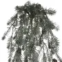 Branche chute artificielle de SAPIN et pomme de pin 80 cm effet pailleté - feuillage