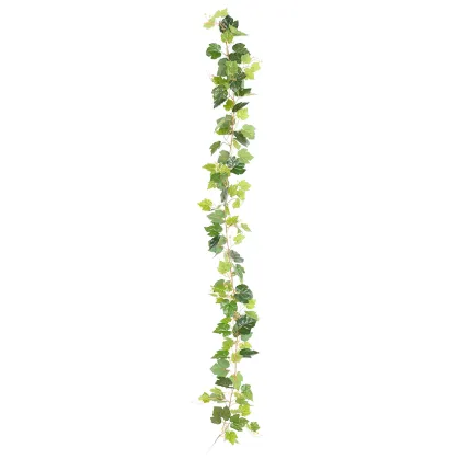 Guirlande FEUILLE DE VIGNE artificielle 200 cm vert - entier