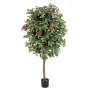 CAMELIA artificiel VIGNE 170 cm rouge
