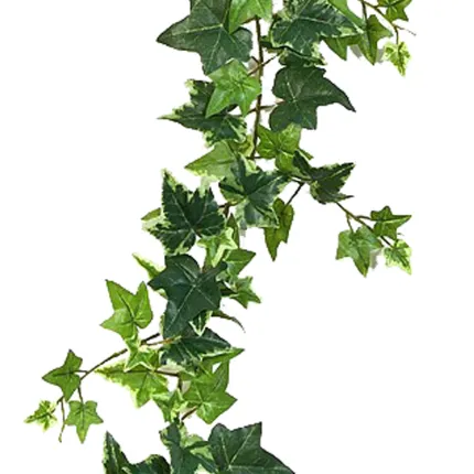 Guirlande LIERRE ANGLAIS artificiel panaché 180 cm - partie centrale