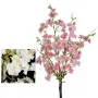 Branche de Cerisier artificiel fleuri 110 cm blanc et rose