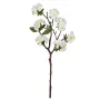Branche de CERISIER artificiel 49 cm blanc - en tige