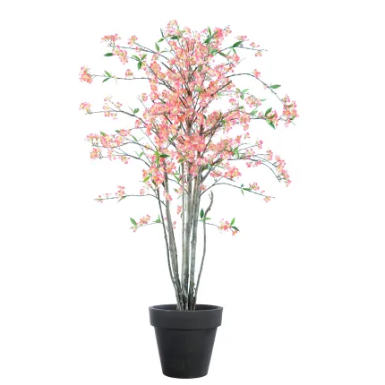CERISIER artificiel new EN FLEUR 150 cm rose