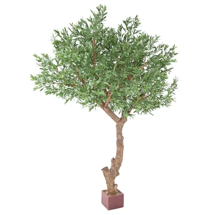 OLIVIER artificiel plast tête géant 270 cm  (olives ) - de profil