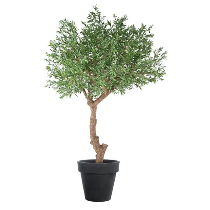 OLIVIER artificiel plast tête géant 270 cm  (olives ) en pot