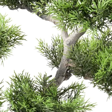 BONSAI artificiel CONIFERE 40 cm - feuilles