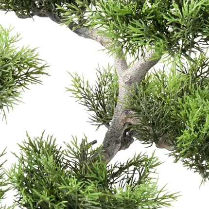 BONSAI artificiel CONIFERE 40 cm - feuilles