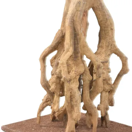 socle OLIVIER artificiel racines aériennes 175 cm