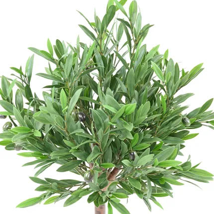 OLIVIER artificiel plastique tête 90 cm -  - feuillage