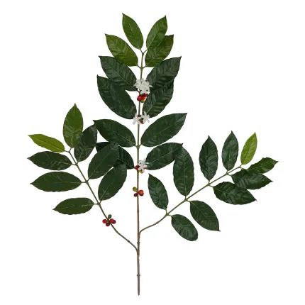 branche artificielle CAFEIER 80 cm - entier