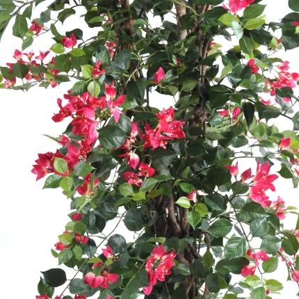 BOUGAINVILLEE large artificiel LIANES  fushia - feuillage
