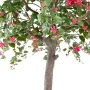 BOUGAINVILLIER artificiel 280 cm fushia - fleurs et tronc