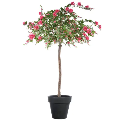 BOUGAINVILLIER artificiel 280 cm fushia en pot