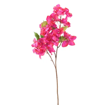 Branche de BOUGAINVILLEE artificielle 70 cm fuschia - en tige