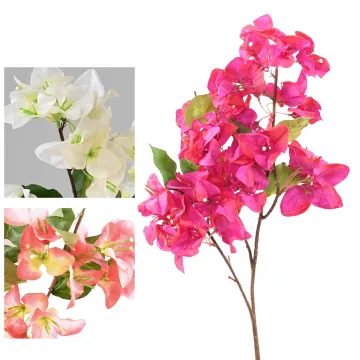 Branche de BOUGAINVILLEE artificielle 70 cm - 3 couleurs