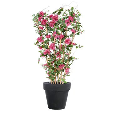 BOUGAINVILLEE artificiel PALISSADE  140 cm - en pot