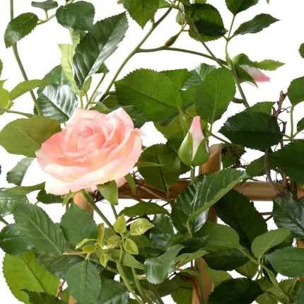 ROSIER royal artificiel PALISSADE  150 cm - fleur