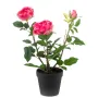 ROSIER artificiel EN POT 40 cm rose