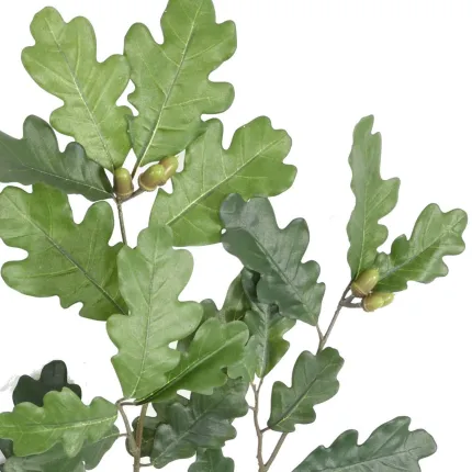 feuilles branche artificielle CHENE 60 cm